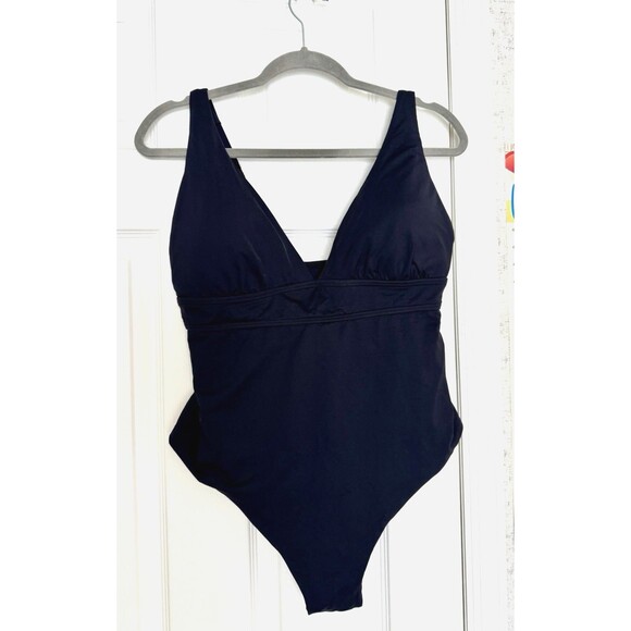 KNIX Women’s One Piece Swimsuit Black XL Classic - Picture 1 of 7
